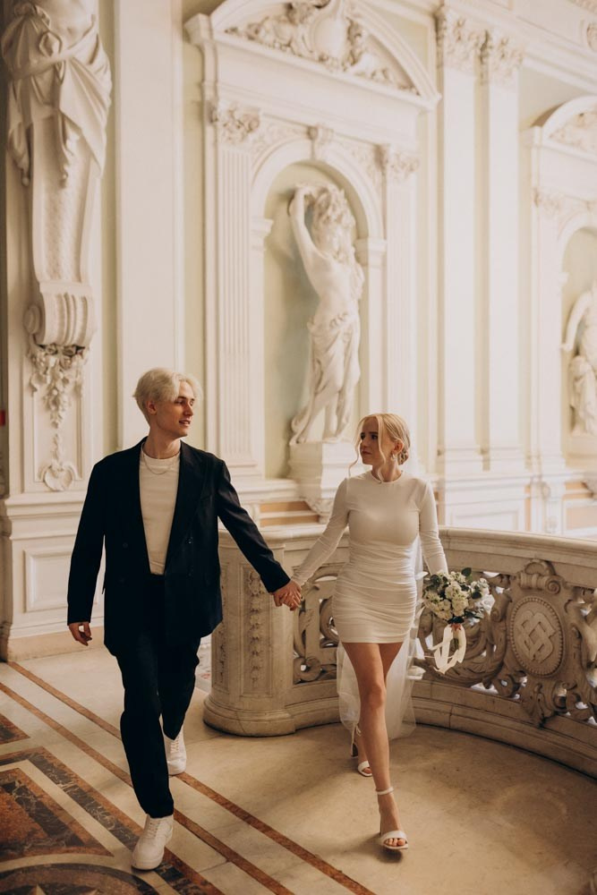 Саша и Вика | Дворец бракосочетания 1. Свадебный и love story фотограф в Санкт-Петербурге