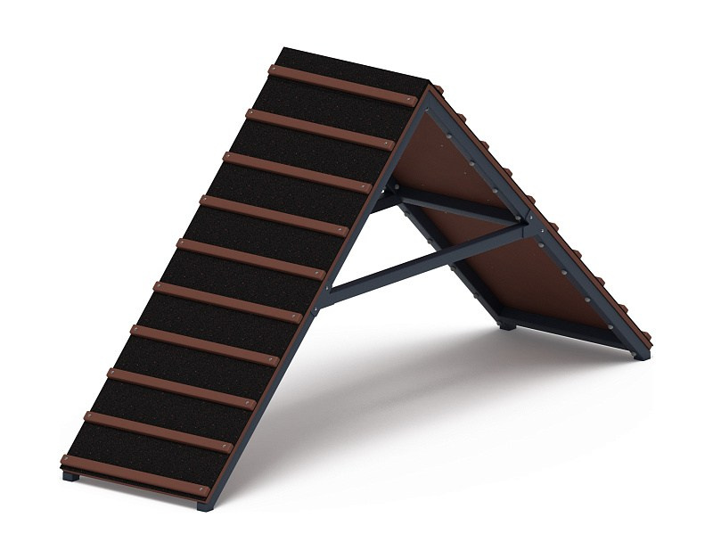 Горка для собак ПДС 001-01 Габариты (ШхДхВ): 3400х900х1740 мм Зона безопасности, мм: 6400х3900