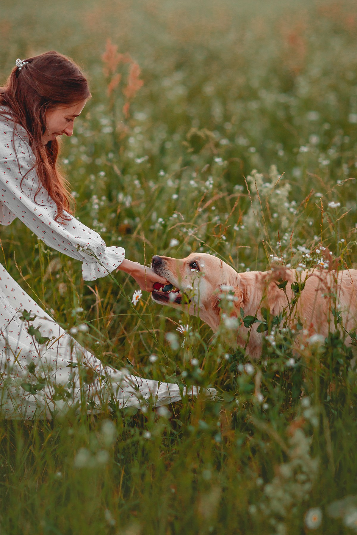 Марина и Чили. Семейный фотограф анималист Мария Крючкова
