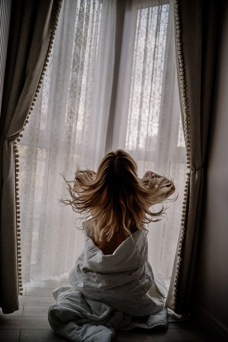 At home. Искренний фотограф