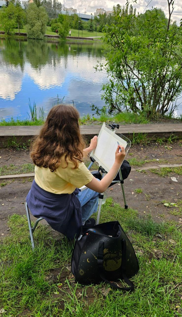 Уличные занятия по рисованию. Изостудия «Мы рисуем!» ♥ Южное Бутово, Москва