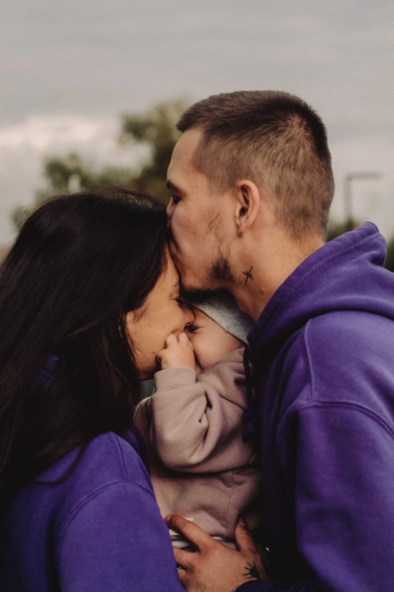 Анечка с папой и мамой. Семейный фотограф Полина Легачева