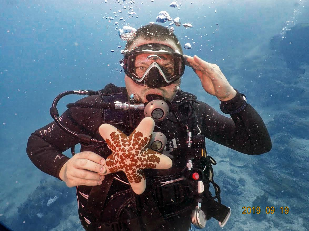 Занзибар, 2019 г. Дайвинг-клуб «Капитан Морган», Беларусь