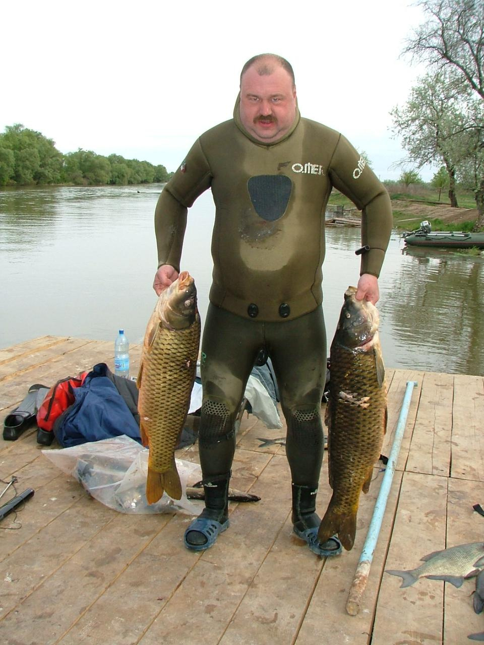 Подводная охота в дельте Волги. Дайвинг-клуб «Капитан Морган», Беларусь