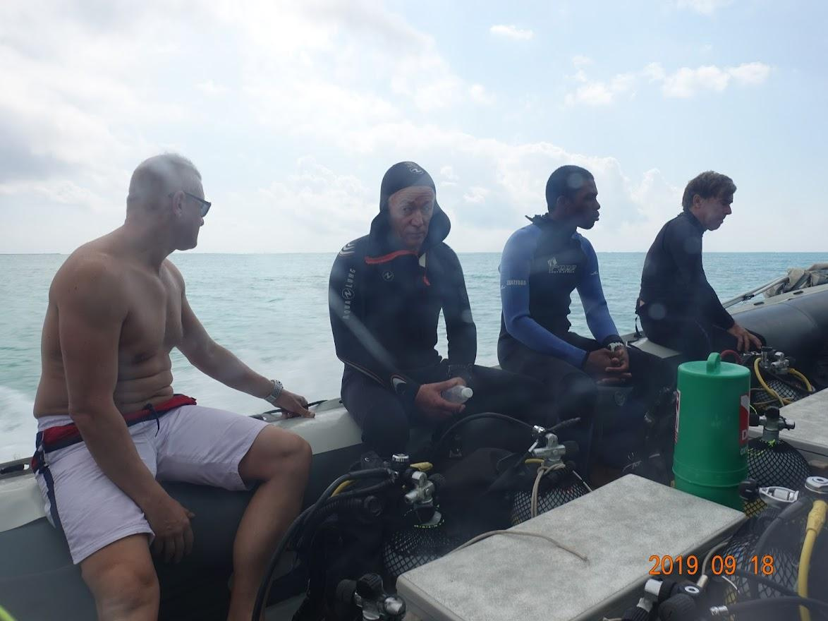 Занзибар, 2019 г. Дайвинг-клуб «Капитан Морган», Беларусь