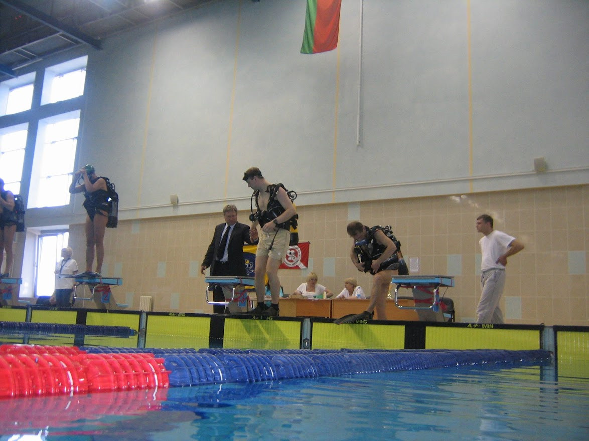 I Чемпионат РБ по дайвингу, Жлобин, 2011 г. Дайвинг-клуб «Капитан Морган», Беларусь