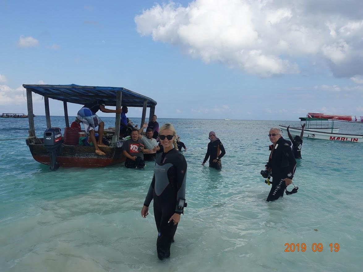 Занзибар, 2019 г. Дайвинг-клуб «Капитан Морган», Беларусь