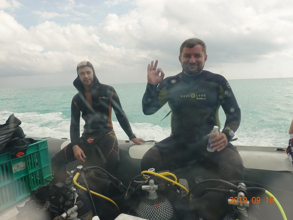 Занзибар, 2019 г. Дайвинг-клуб «Капитан Морган», Беларусь