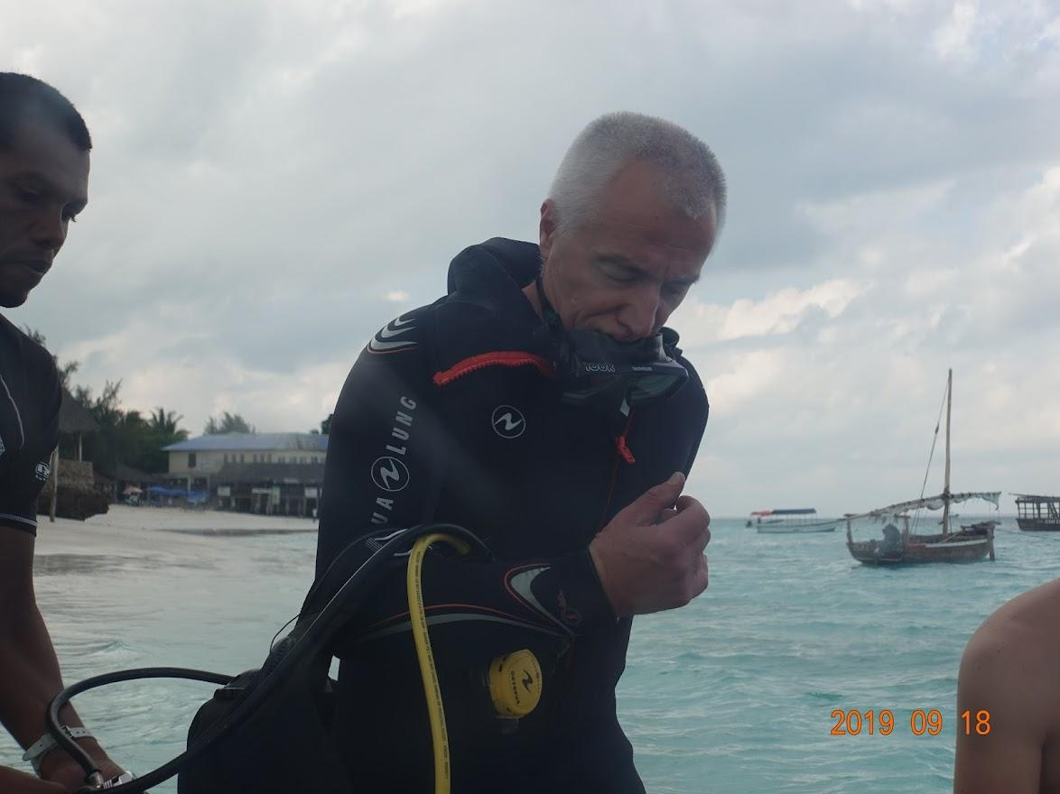 Занзибар, 2019 г. Дайвинг-клуб «Капитан Морган», Беларусь