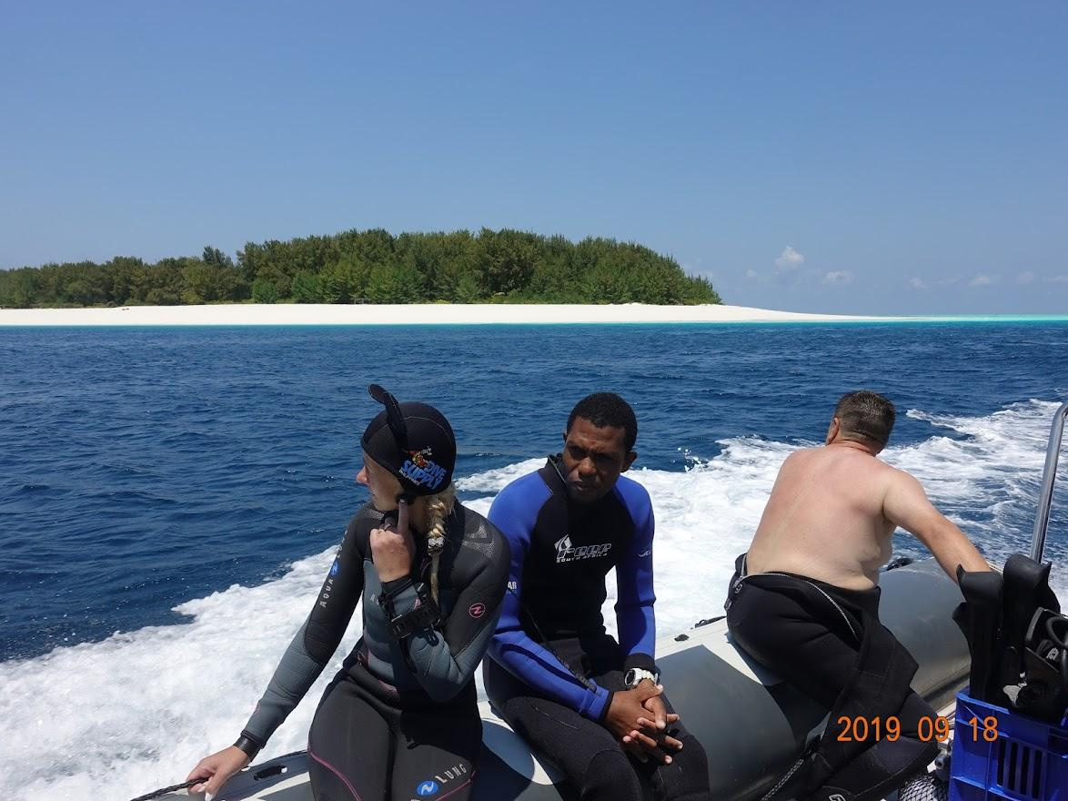 Занзибар, 2019 г. Дайвинг-клуб «Капитан Морган», Беларусь
