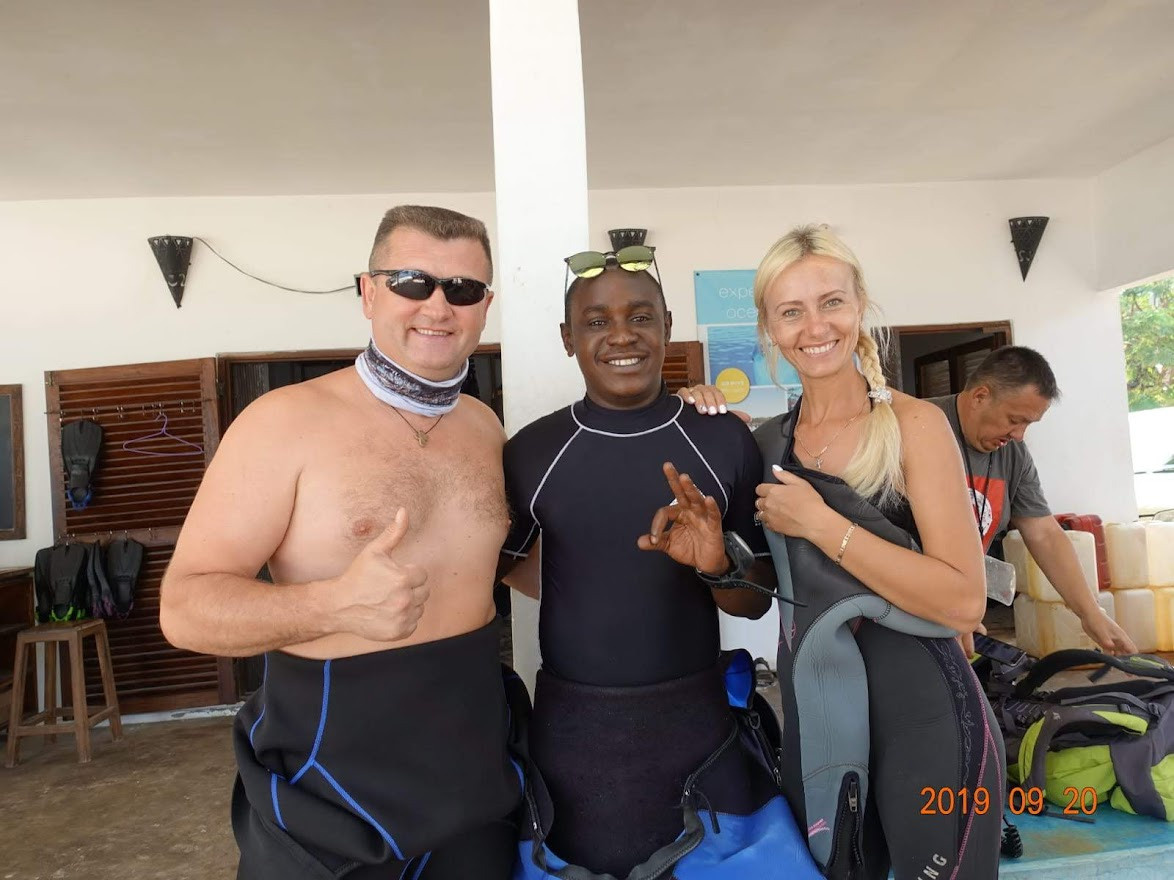 Занзибар, 2019 г. Дайвинг-клуб «Капитан Морган», Беларусь