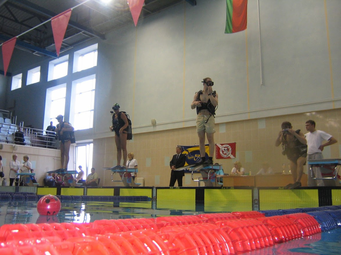 I Чемпионат РБ по дайвингу, Жлобин, 2011 г. Дайвинг-клуб «Капитан Морган», Беларусь