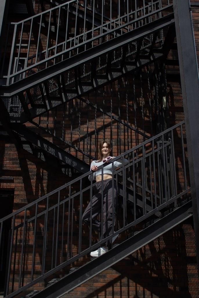 Алёна уличная фотосессия. Креативный фотограф Нижний Новгород Никита Корольков