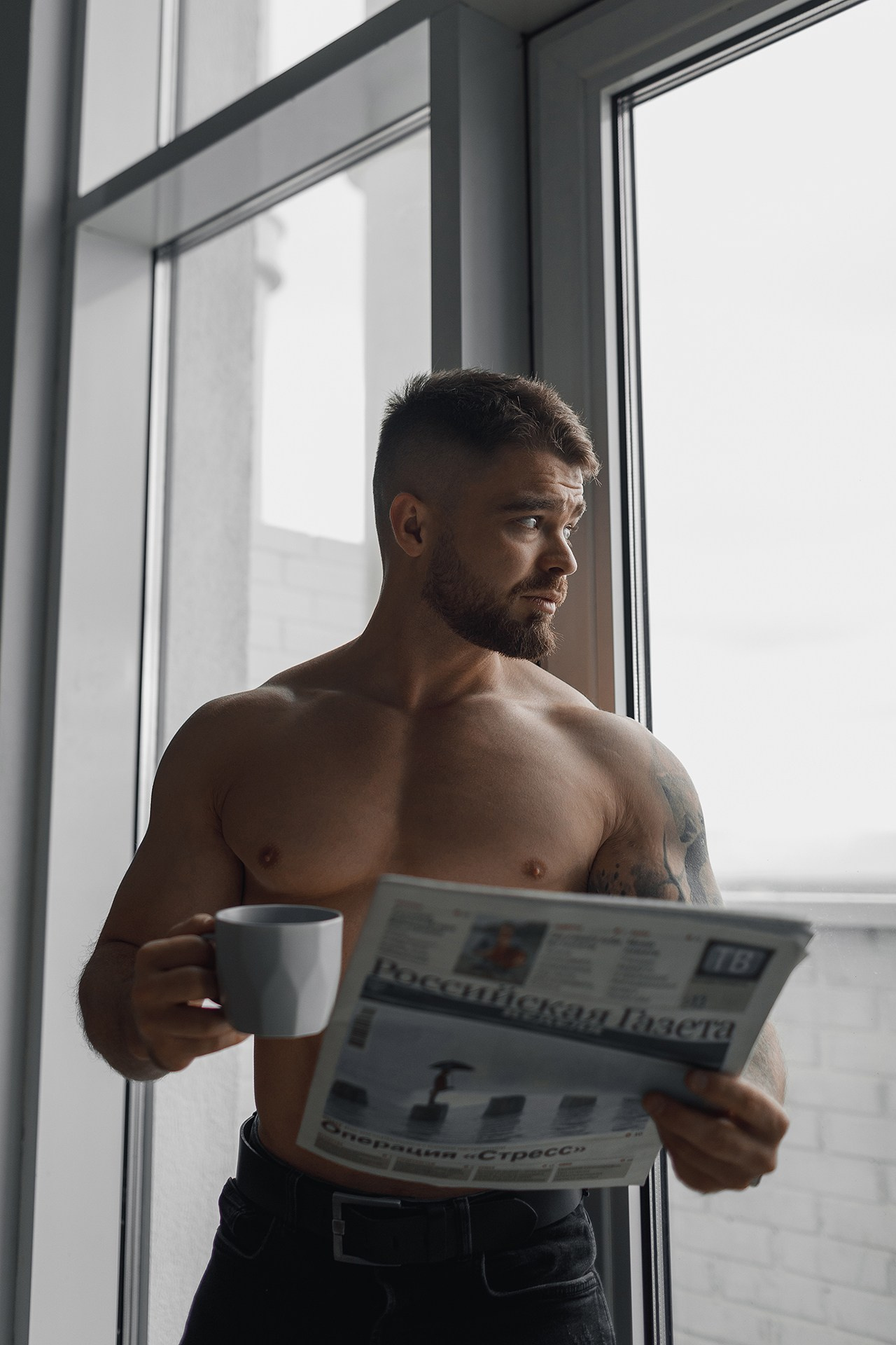 Индивидуальная мужская фотосессия. Профессиональный фотограф в Новосибирске