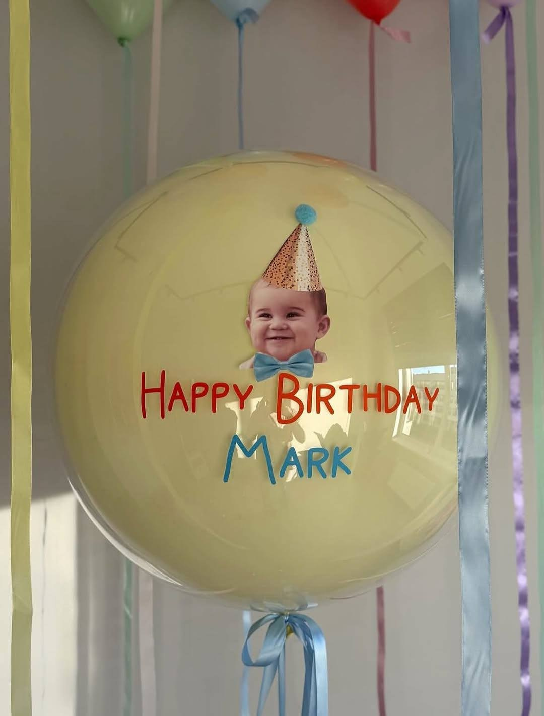 First B-Day. Balloons and decorations in Serbia. Delivery 24/7