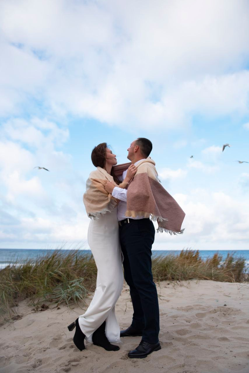 Лавстори на берегу моря. Фотограф Зеленоградск