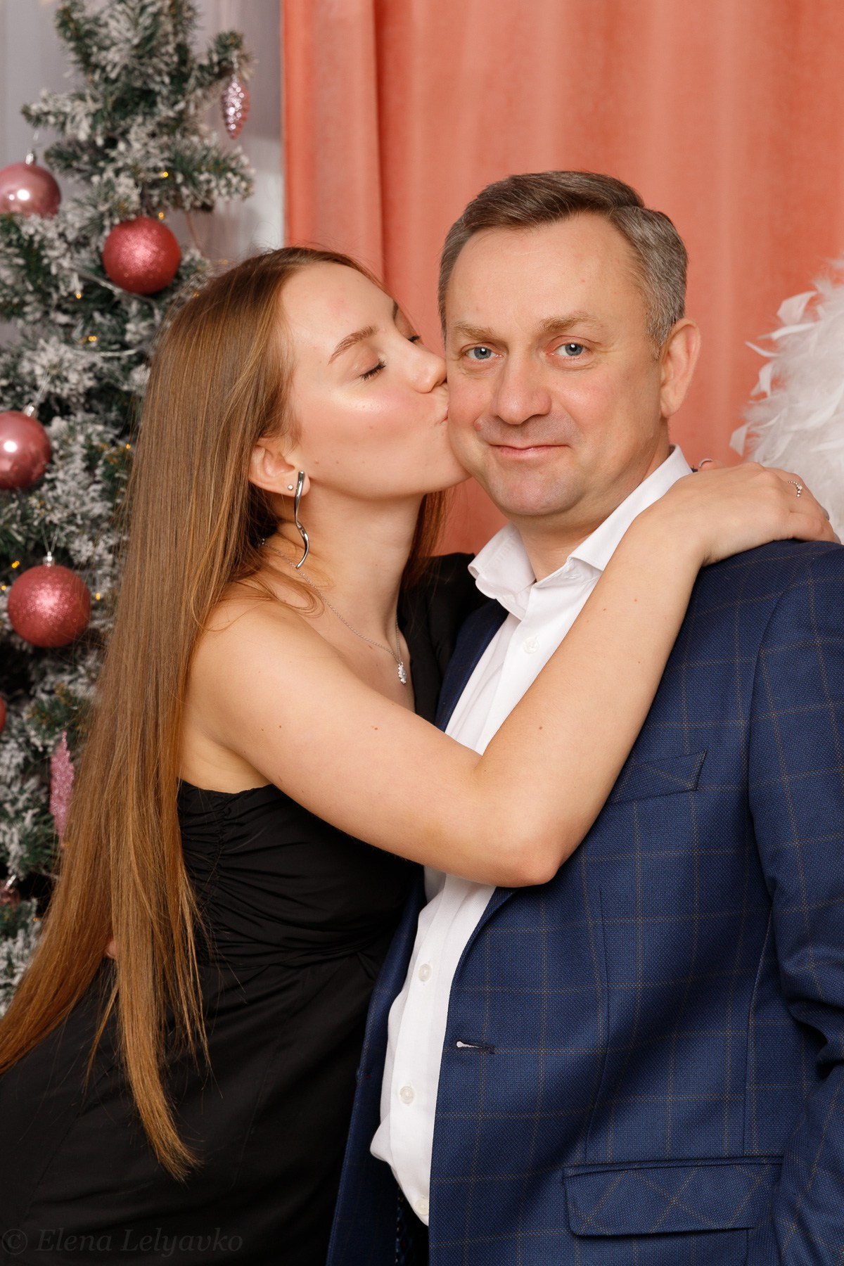 Семейная новогодняя. Счастливый фотограф Елена Лелявочка Санкт-Петербург