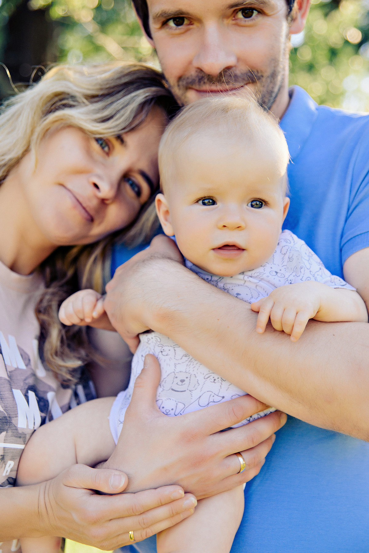 Семейная фотосессия на природе. Фотограф Москва