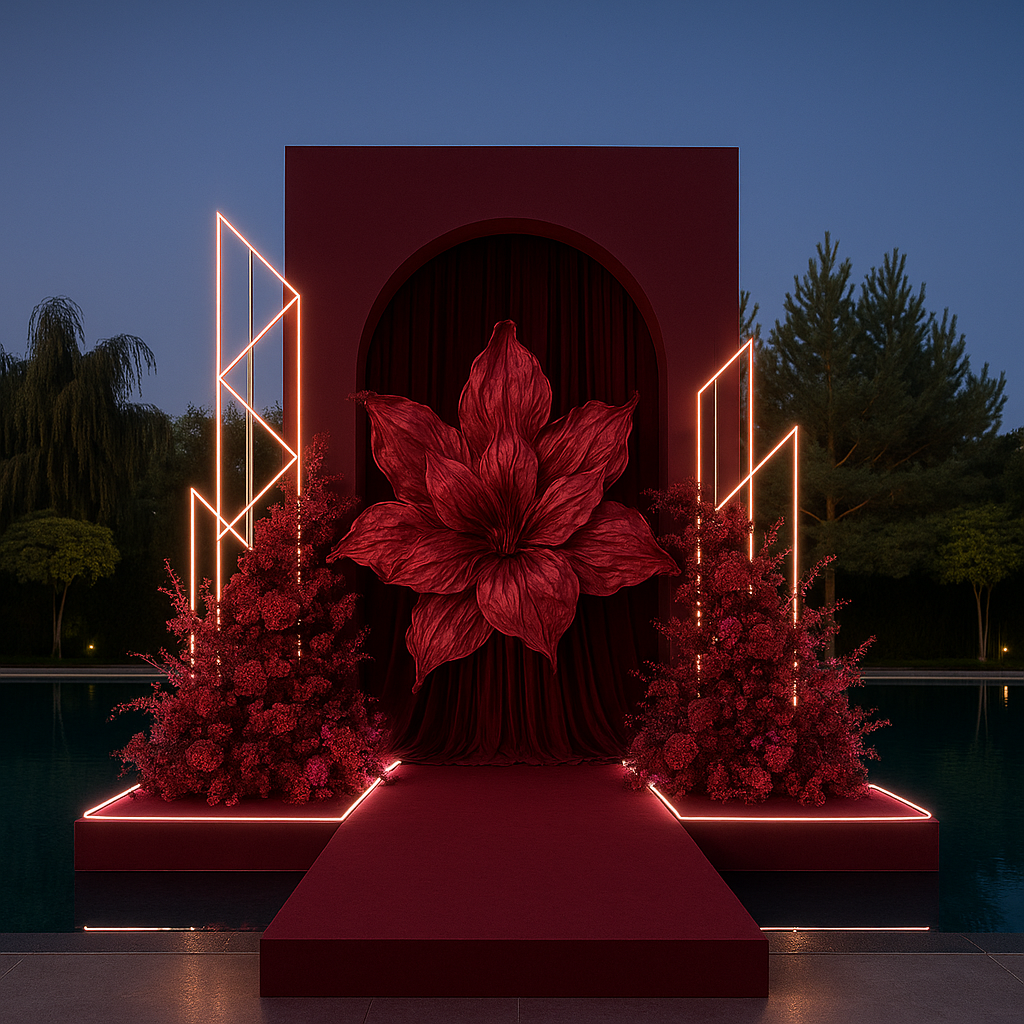 Разработка эскизов выездной регистрации для организатора Ирины Пушкаревой. Главная