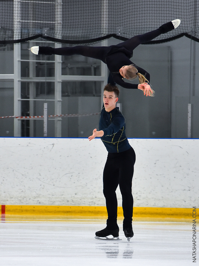 Пары КМС ПП. Контрольные прокаты в СПб 2020. Russian figure skating photographer from Saint-Petersburg