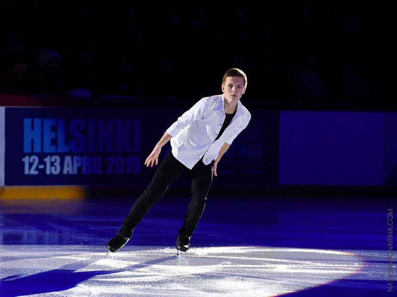 Михаил Коляда . ISU GP in Helsinki . Гала 04/11/2018. ФК Фотограф в Санкт-Петербурге Наталья Понарина