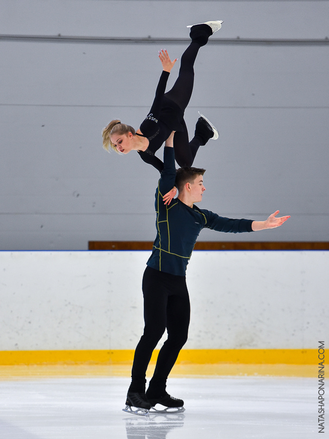 Пары КМС ПП. Контрольные прокаты в СПб 2020. Russian figure skating photographer from Saint-Petersburg