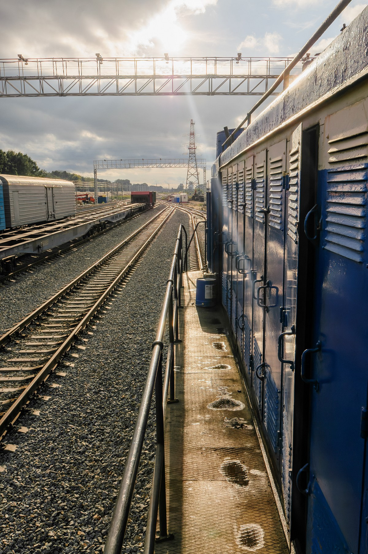 Транспортно-логистический терминал «Сибирский». Фотограф Сергей Сергеев