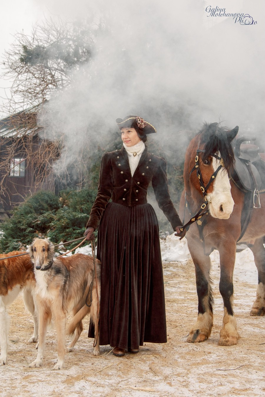 Конно-псовые охоты. Балетный фотограф в Москве Галина Молчанова