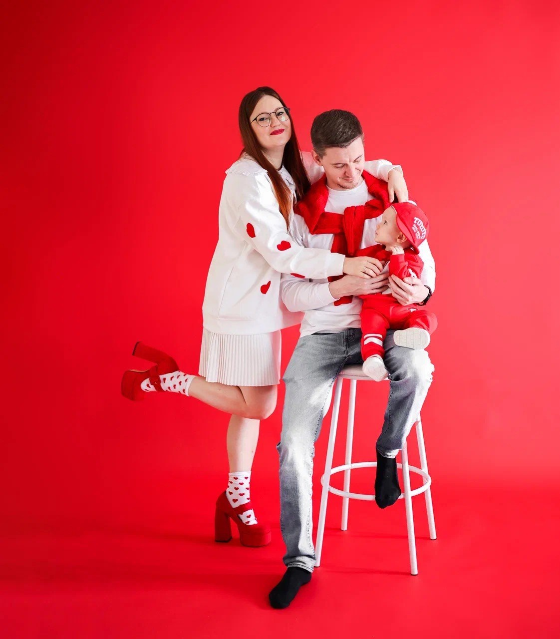 Настя, Саша и Мирон. Фотограф ANNA GEREIHAN