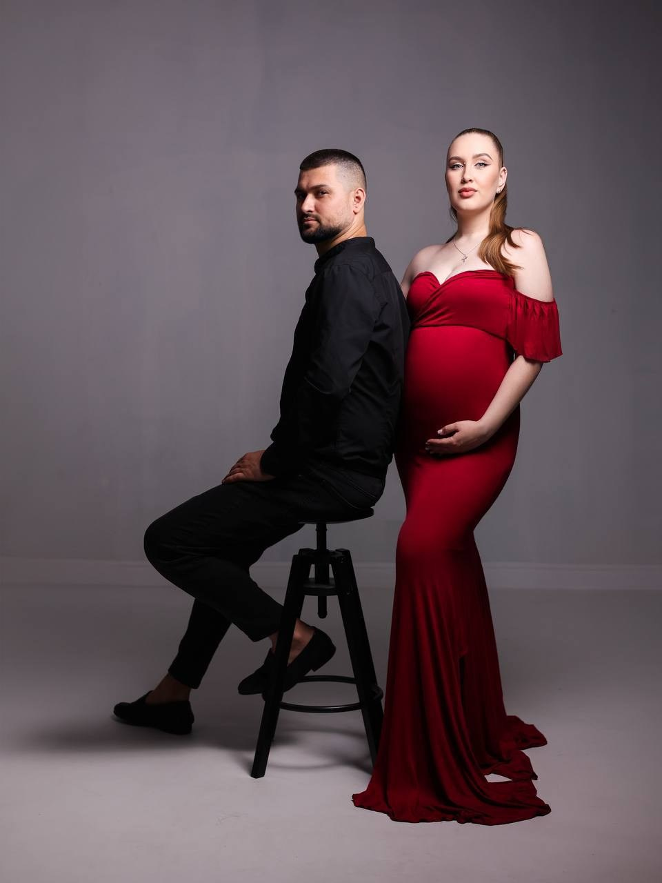 Фотосессия в красном стиле. Фотограф ANNA GEREIHAN