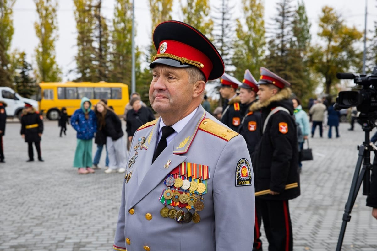 Священник поздравил кадетов с принятием Присяги. Саратовское Северо-Западное благочиние