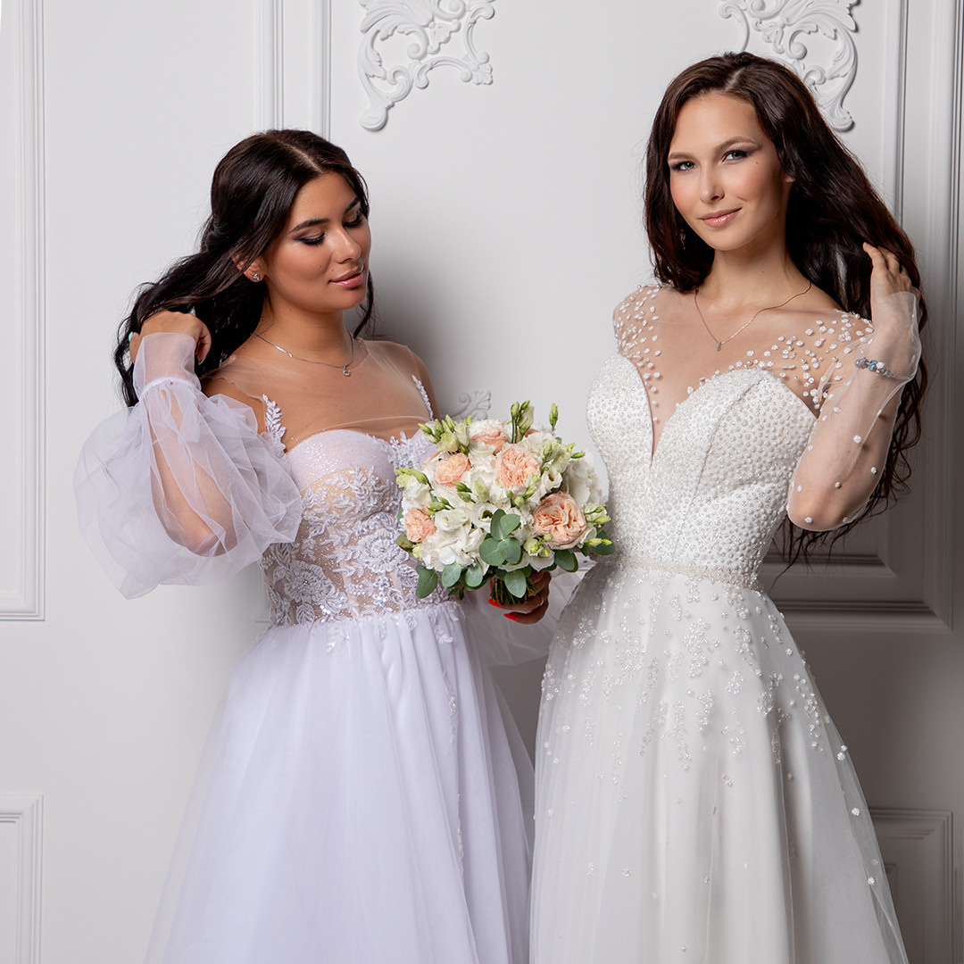 Фотосъёмка контента для салона свадебных платьев. Коммерческий фотограф Андрей Тремасов