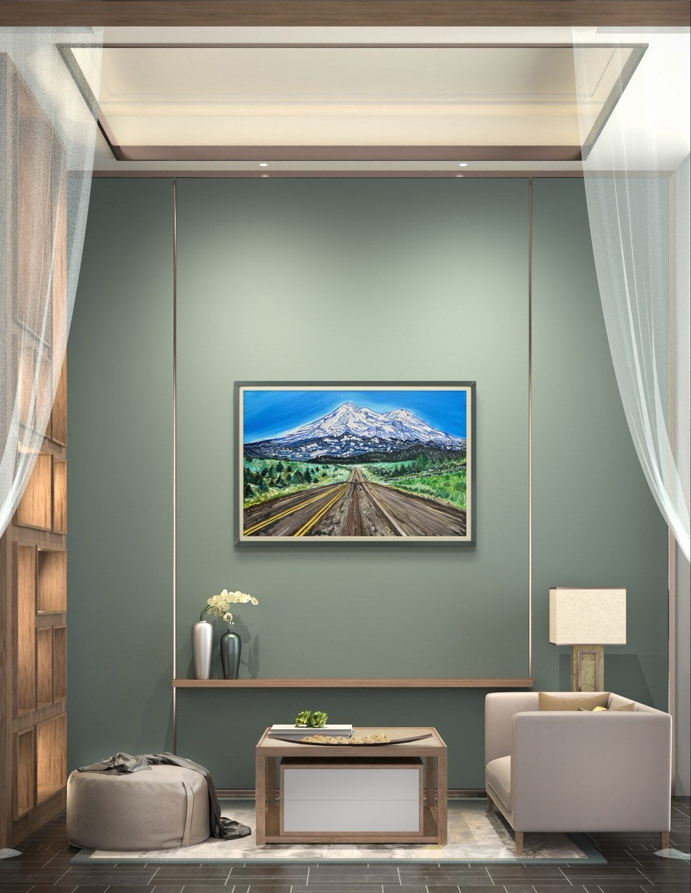 Серия «Места силы». Картины пейзаж