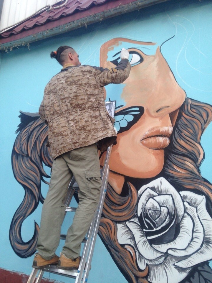 Роспись стен. Яр Панов Арт.Картины, татуировки, роспись стен и одежды в Москве