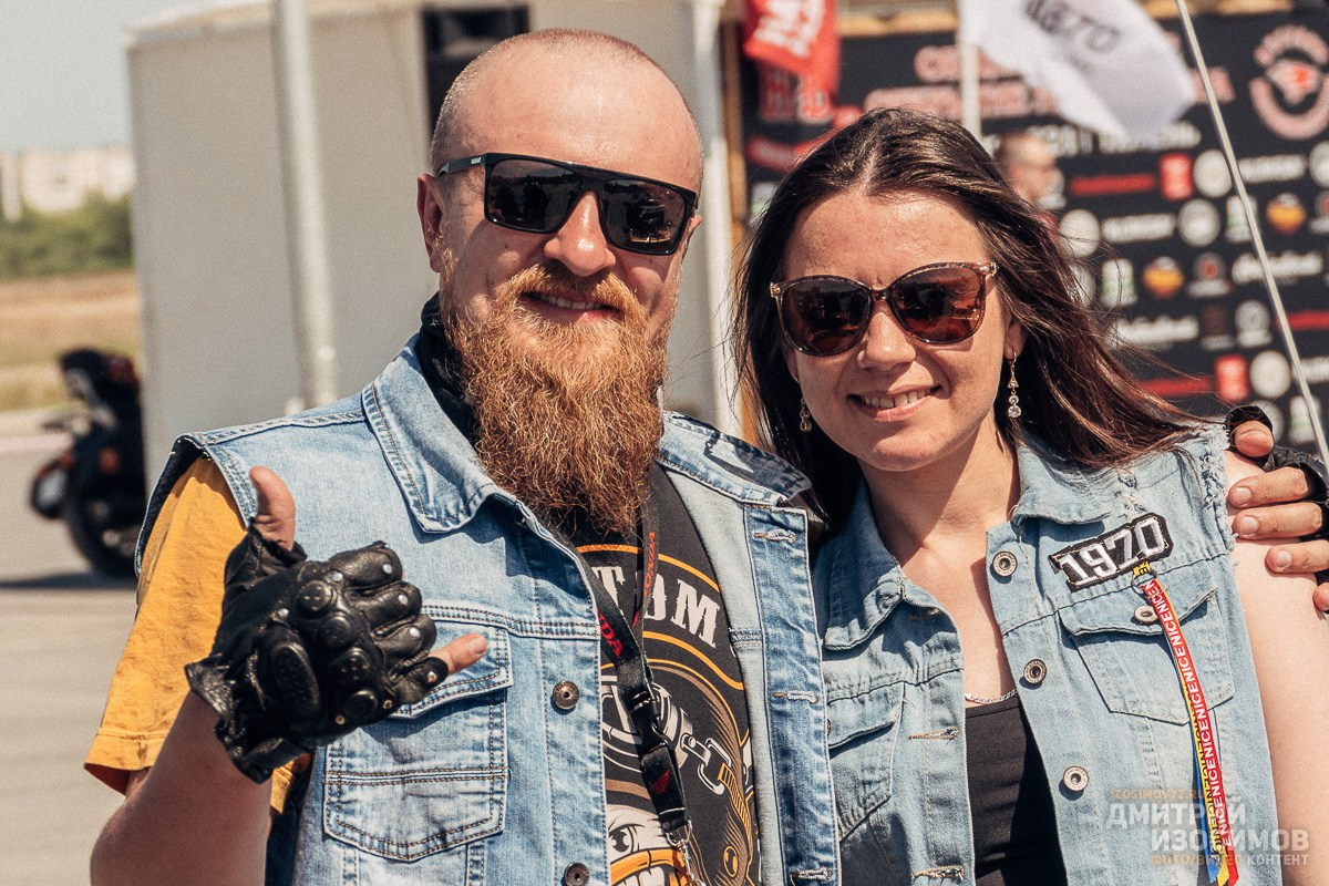 Слёт байкеров