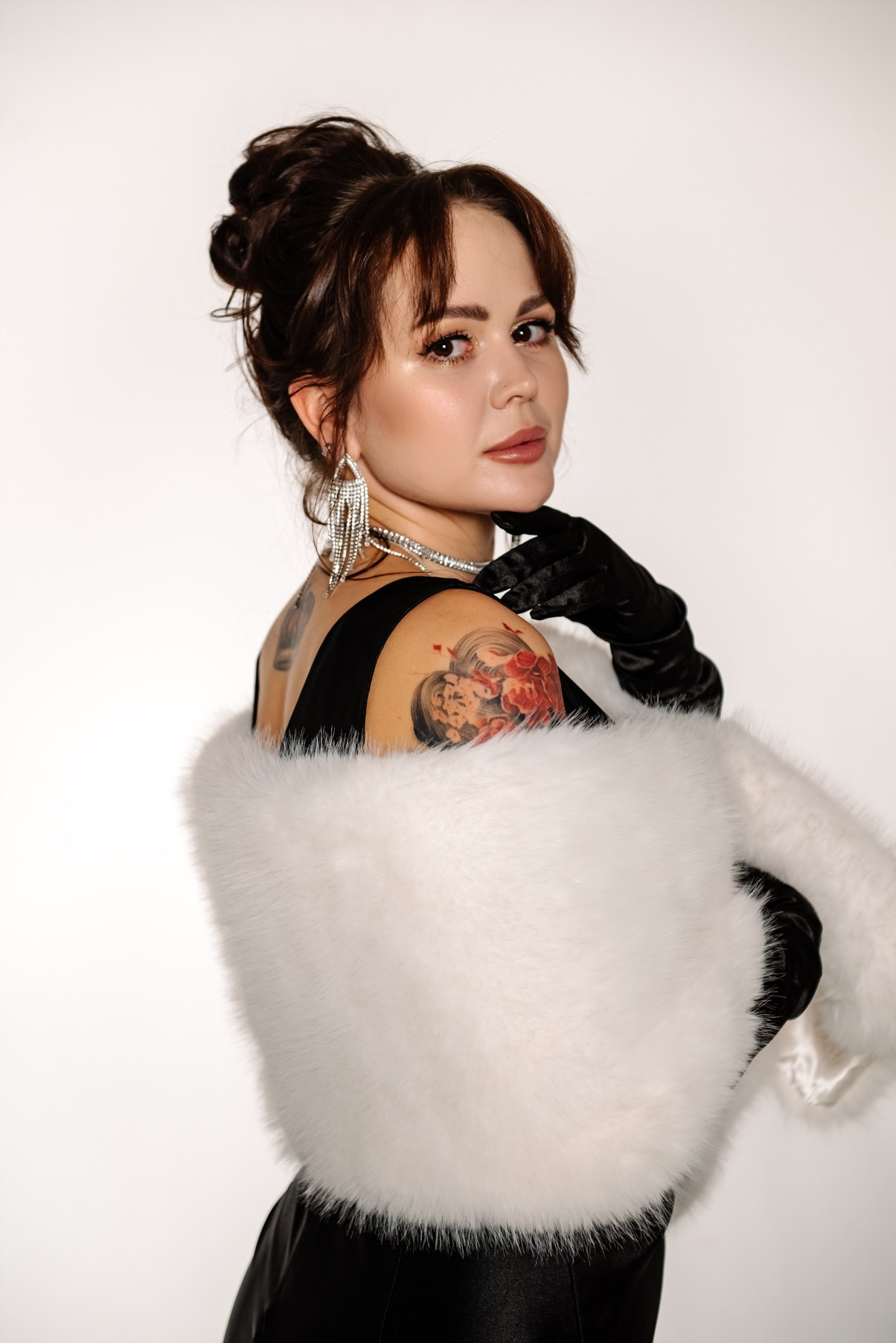 Индивидуальная. В шубке. Свадебный и сеейный фотограф в Санкт-Петербурге Елена Худякова