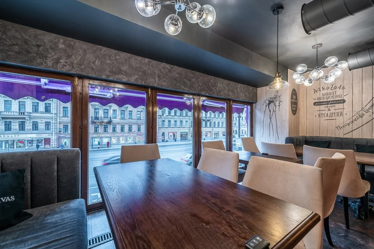 Ресторан-бар «Дали» г. Санкт-Петербург. Батракова Наталья дизайнер интерьеров Санкт-Петербург Москва Архангель