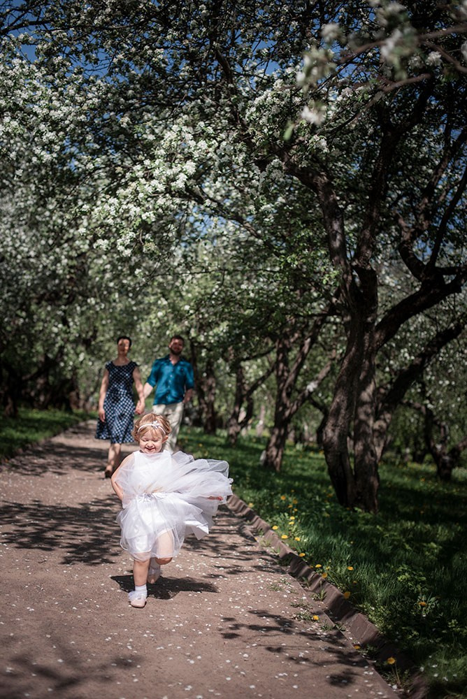 Семейная фотопрогулка. Семейный, детский фотограф в Москве Дегтярева Анастасия