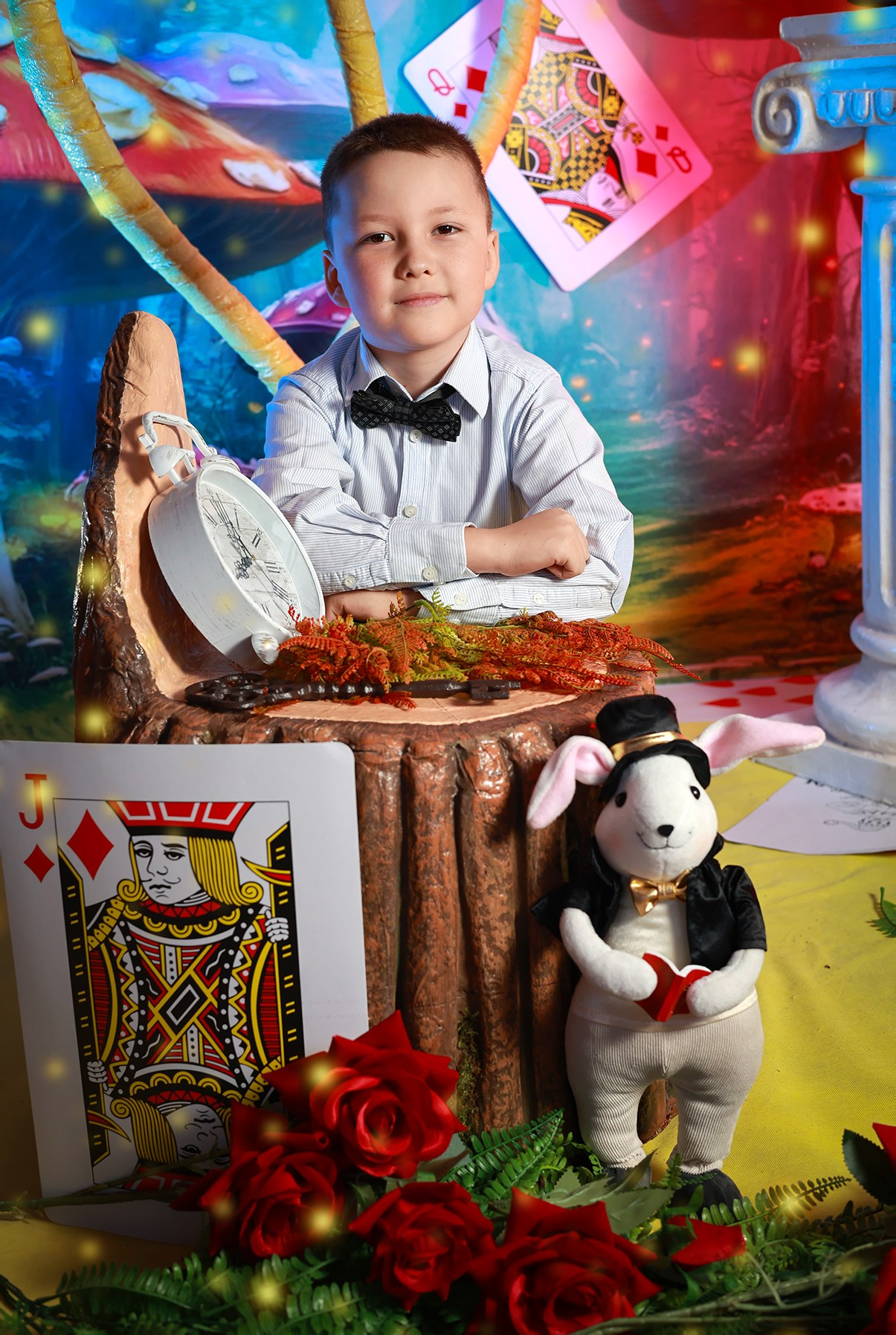 Алиса в стране чудес. Выпускные альбомы в Иваново в детский сад и школу. Александр и Светлана Янкины