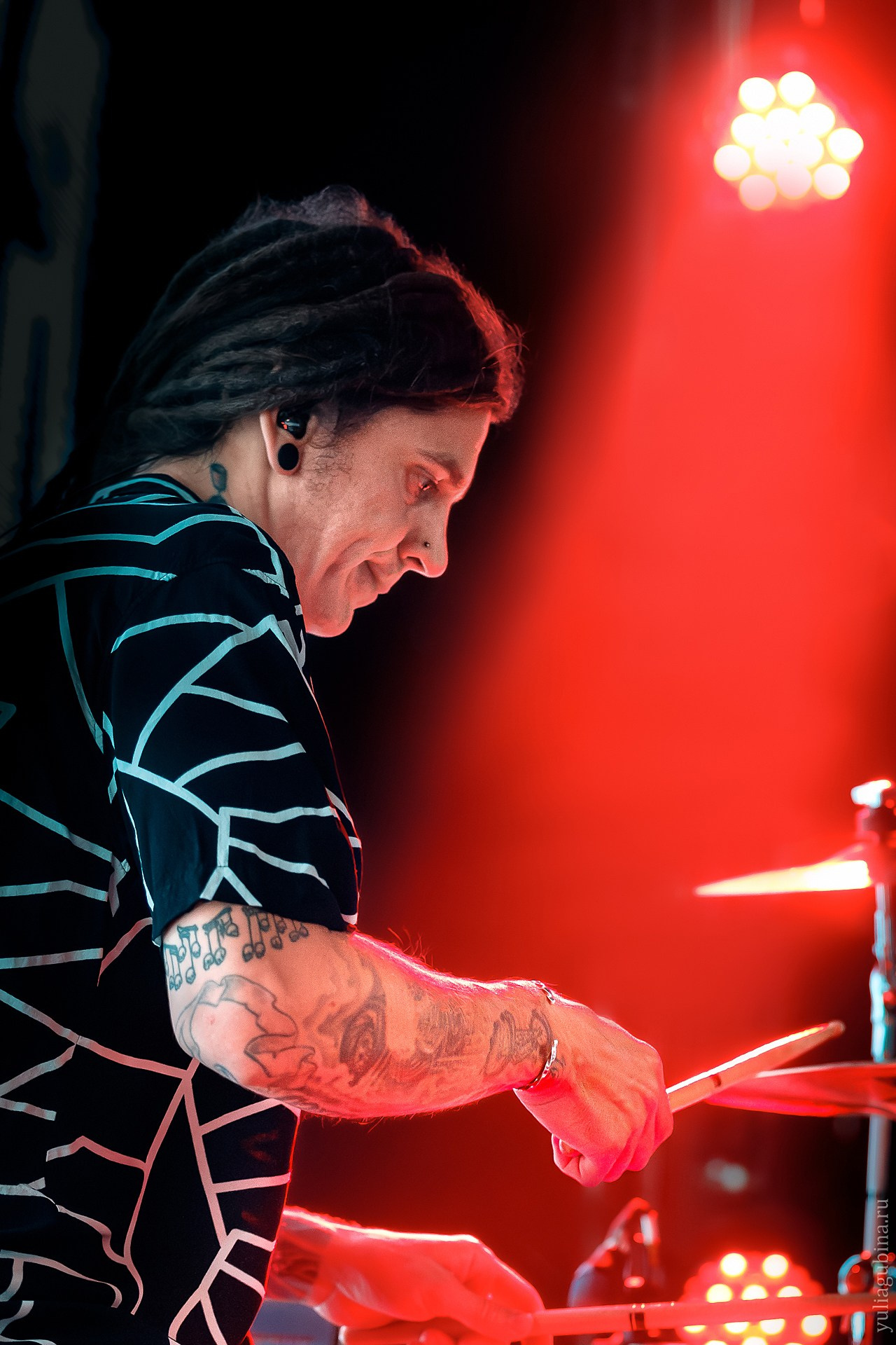 Григорий «Грэгор» Карпов, ударные. Акустический концерт группы STIGMATA 16.08.24 в VK Gipsy.