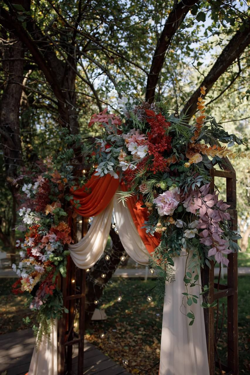 Осенний декор. Подрядчики и друзья сети свадебных площадок House for wedding