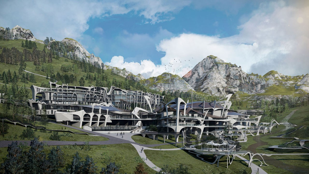 Проект отеля и гостиницы