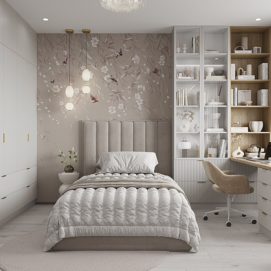 Нежные детские. Дизайн интерьера Рязань Москва Чижикова Олеся