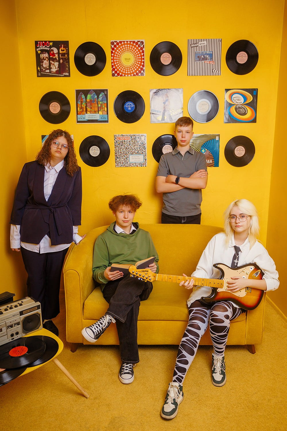 Выпускной альбом для 108 школы 9б: студийная фотосессия. СИГМА | Студия выпускных альбомов Красноярск