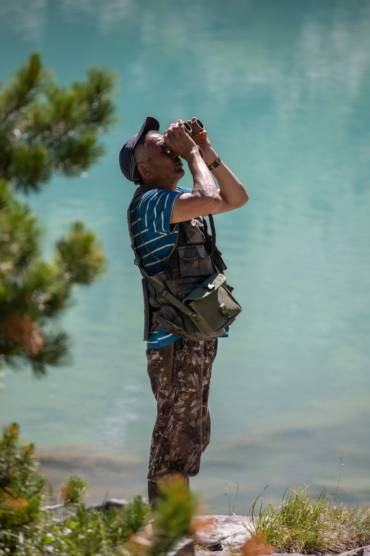 на озере Куйгук