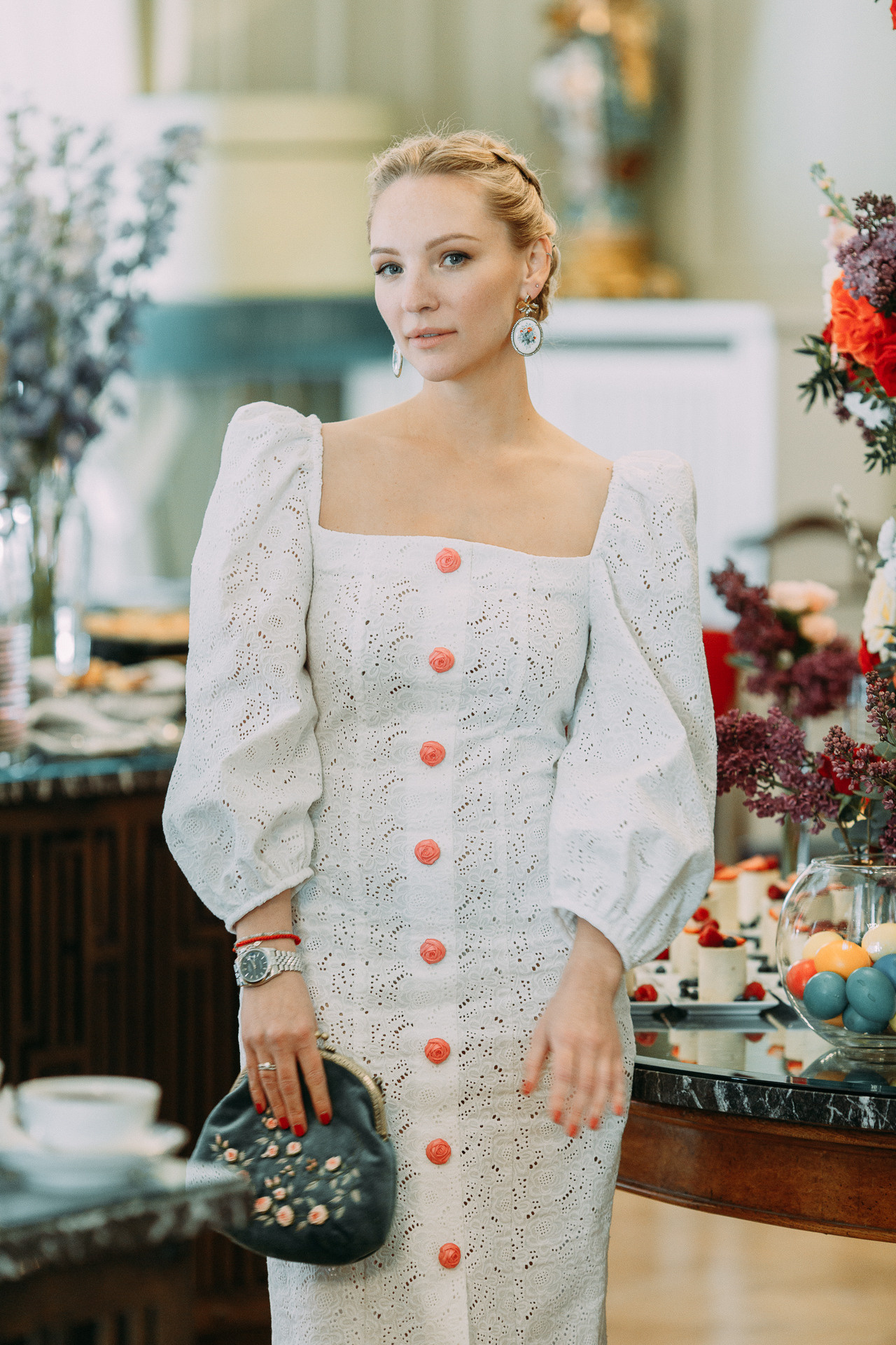 Пасхальный чай Петра Аксенова (гостиница Астория). Свадебный и семейный фотограф Ярослав Фущич