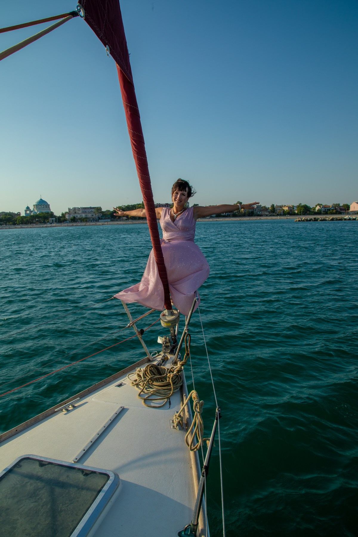 Свадьба на яхте. Фотограф и видеооператор (видеограф) в Евпатории и в Крыму