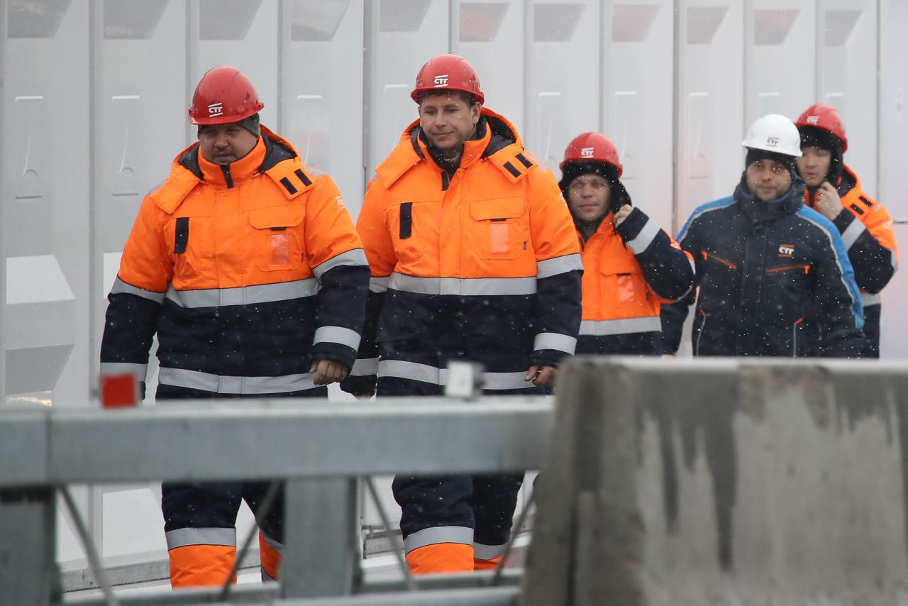 Открытие участка дороги. Моя фотография