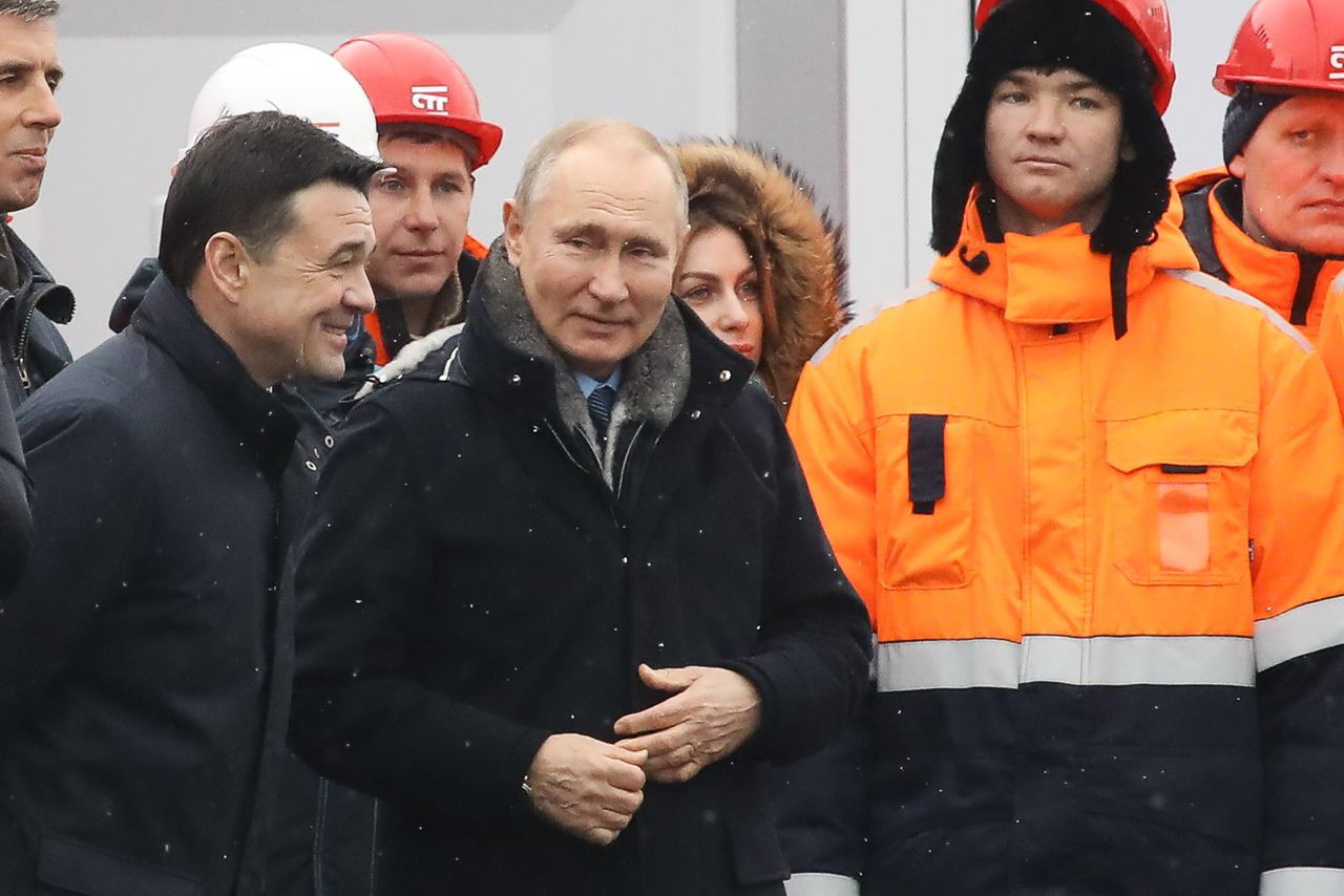 Открытие участка дороги. Моя фотография