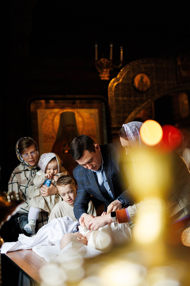 — Таинство Крещения. Детский и семейный фотограф Домодедово